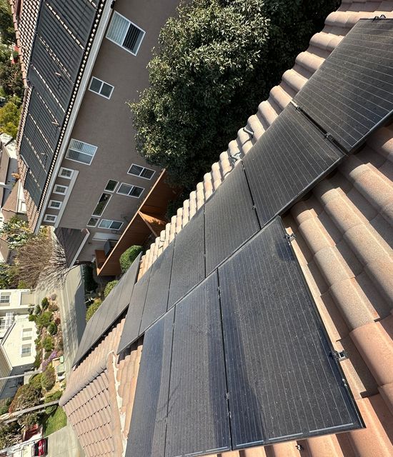 solar panel cleaning before