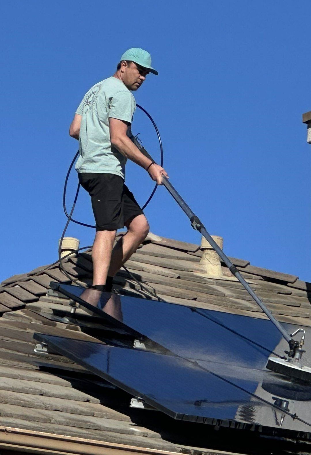 roof cleaning